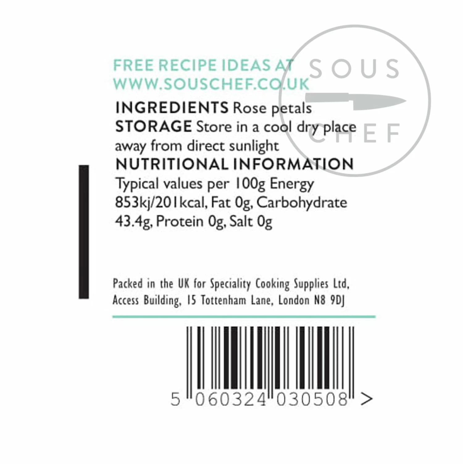 Sous Chef Rose Petals