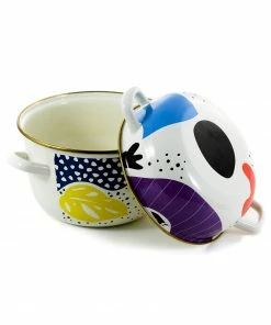 Kapka Cookware Abstract Enamel Mussel Pot