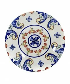 Viejovalle Alba Stoneware Shallow Serving Bowl 22cm Tableware