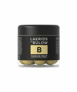 Lakrids Liquorice B - Passion Fruit & Chocolate 125g Ingredients