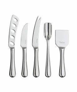 Robert Welch Radford Gourmet Cheese Knife Set In Oak Box Kitchen Knives
