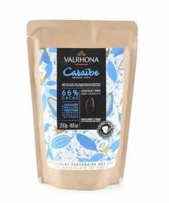 Valrhona Caraibe 66% Dark Chocolate Chips Cooking Chocolate
