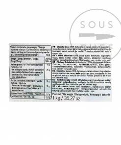 Cooking Chocolate Valrhona Ivoire White Chocolate Chips