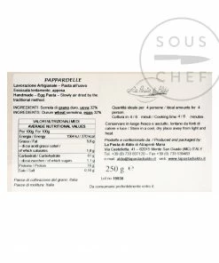 Pasta Di Aldo Pappardelle Egg Pasta 250g Ingredients
