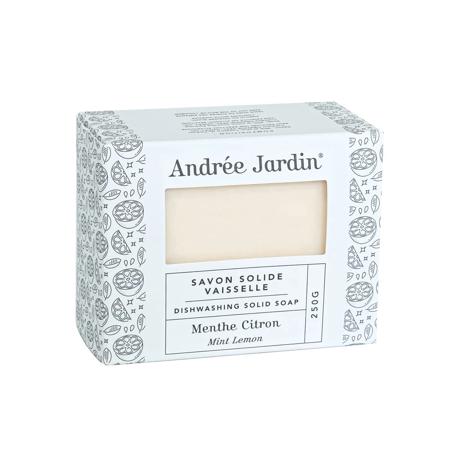 Andree Jardin Mint-Lemon Solid Dishwashing Soap 3 Andree Jardin Mint-Lemon Solid Dishwashing Soap