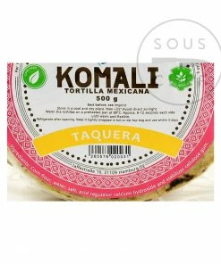 Komali Tortilla Taquera 12cm 500g Ingredients