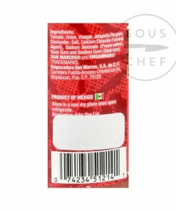 Ingredients San Marcos Salsa Pico De Gallo 230g