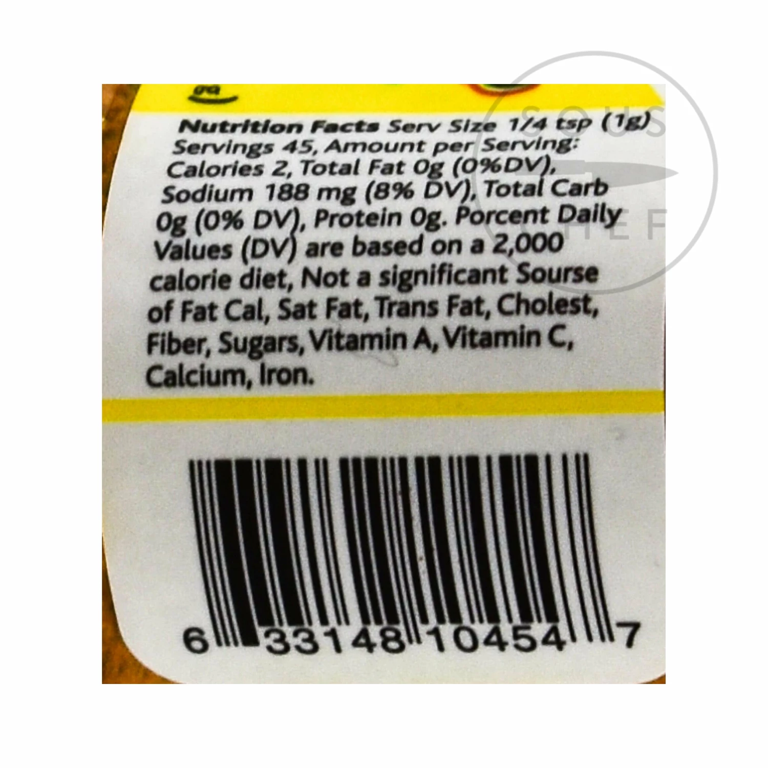 Tajin Habanero Chilli Powder 45g Ingredients 4 Tajin Habanero Chilli Powder 45g Ingredients