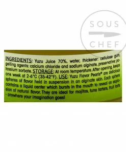 Christine Le Tennier Yuzu Flavour Pearls