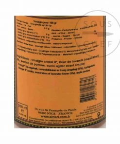 Nicolas Alziari Alziari Lavender Vinegar 200ml Ingredients