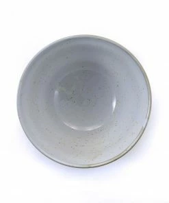 Kiji Stoneware & Ceramics Tableware Blue-Grey Glaze Noodle Bowl 20cm Dia X 10cm