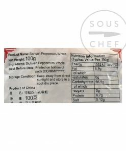 Brotherhood Sichuan Pepper 100g