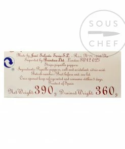 Navarrico Ingredients Piquillo Pepper Strips 390g