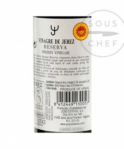 Valdespino Cask-Aged Sherry Vinegar DOP 250ml Ingredients