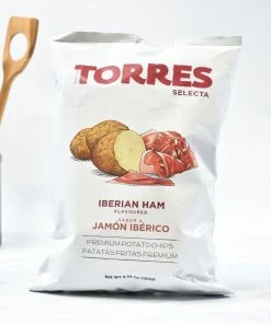 Ingredients Torres Iberico Ham Flavour Crisps 150g 7 Ingredients Torres Iberico Ham Flavour Crisps 150g