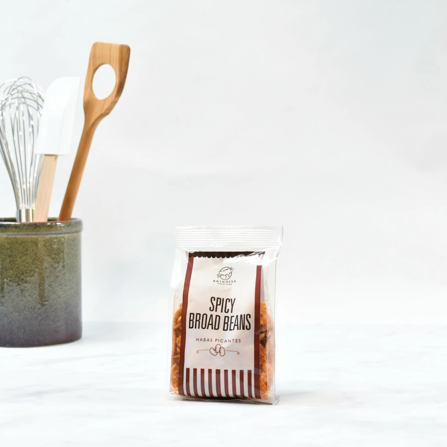 Brindisa Habas Picantes, Hot & Spicy Broad Beans 100g 5 Brindisa Habas Picantes, Hot & Spicy Broad Beans 100g