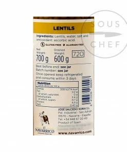 Navarrico Lentejas - Brown Lentils 700g 6 Navarrico Lentejas - Brown Lentils 700g