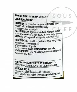 Ingredients Perello Guindilla Peppers 345g