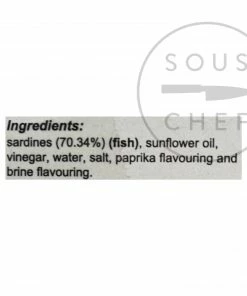 Conservas Catrineta Catrineta Sardines In Escabeche 81g Ingredients