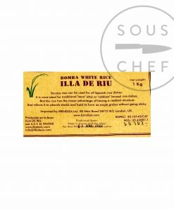 Illa De Riu Bomba Paella Rice 1kg Ingredients