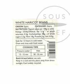 Ingredients Brindisa Epic Alubia Beans In Cloth Sack 500g