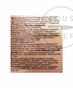 Booja Booja Fine De Champagne Truffles 92g Ingredients