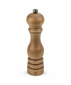 Peugeot Paris Antique Wood Pepper Mill 22cm