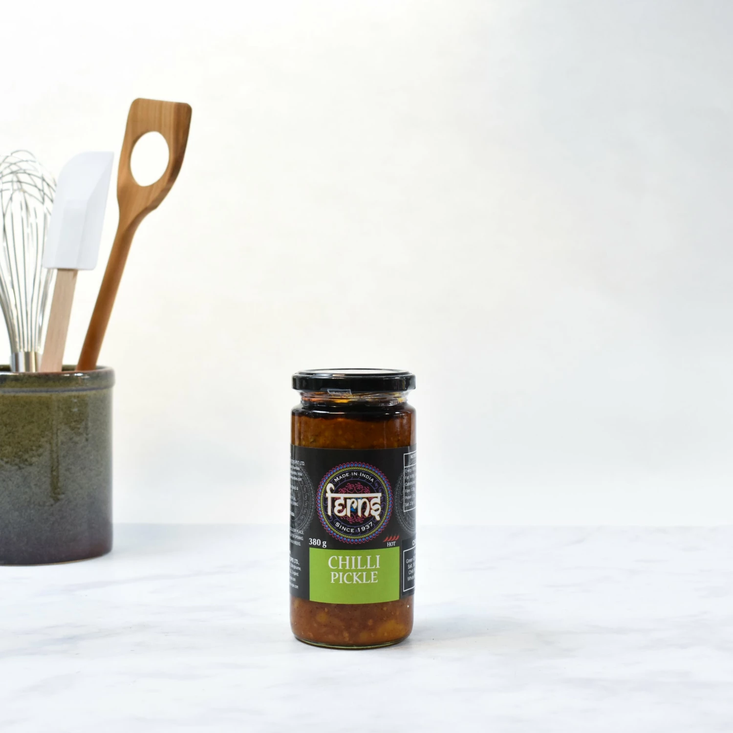 Ferns' Chilli Pickle 380g Ingredients 4 Ferns' Chilli Pickle 380g Ingredients