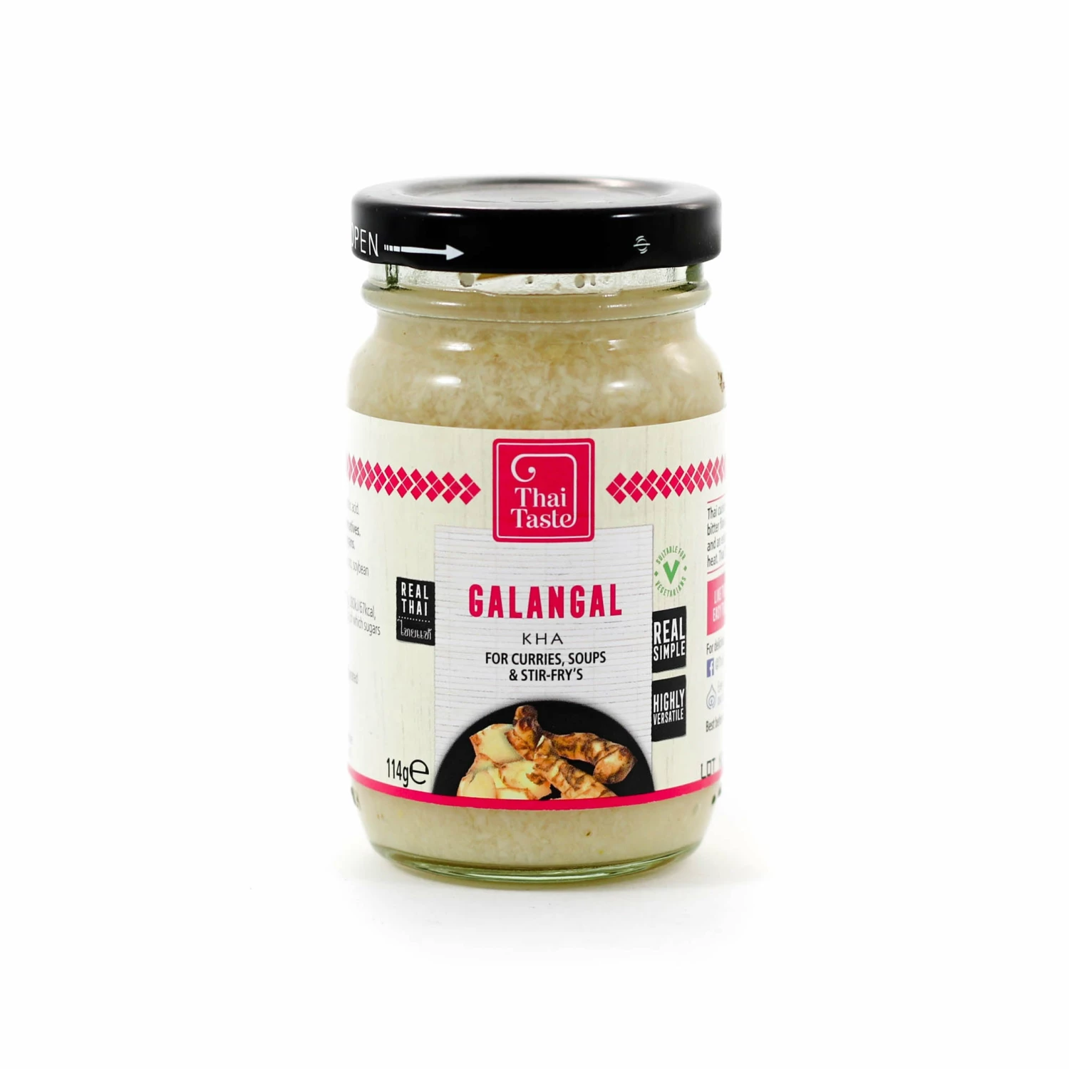 Thai Taste Ingredients Galangal 114g 3 Thai Taste Ingredients Galangal 114g
