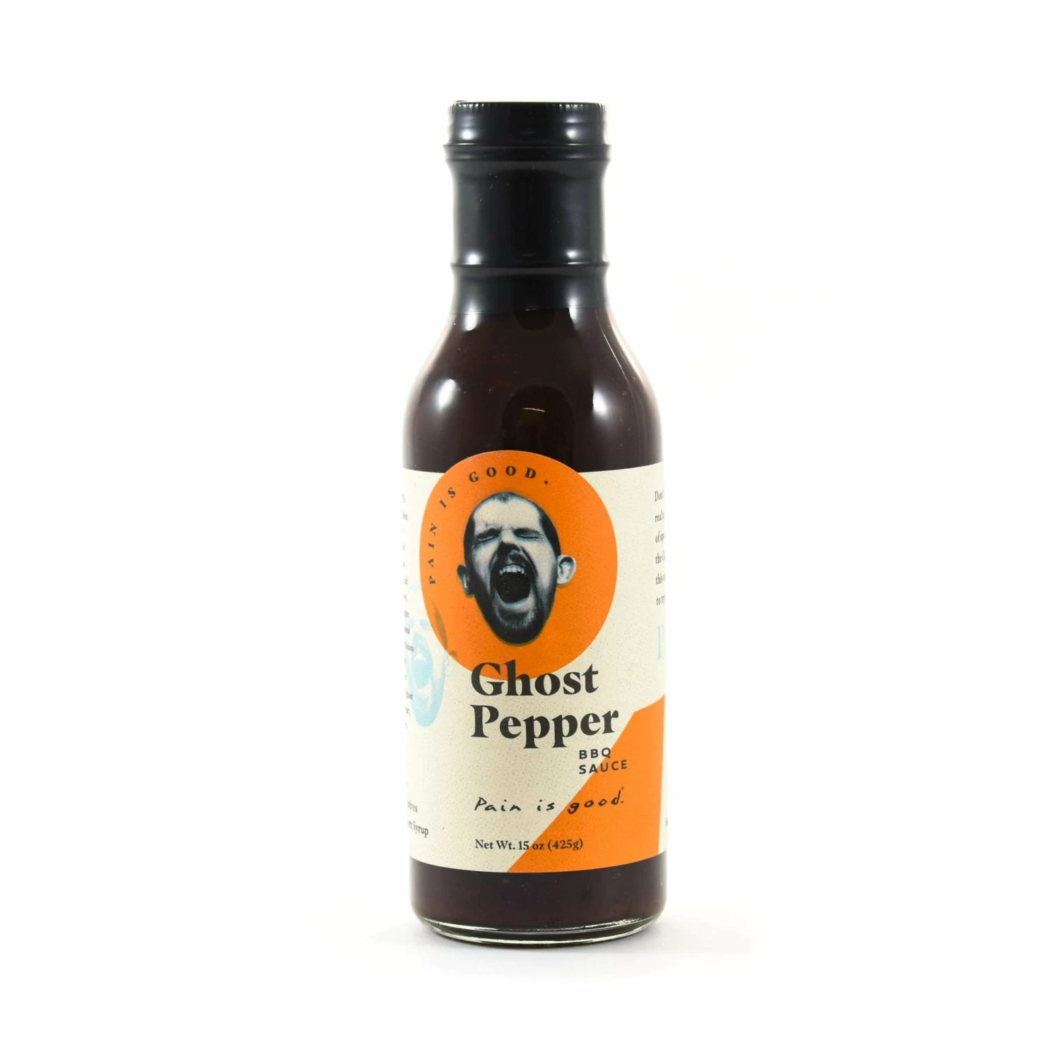 Ingredients Pain Is Good Ghost Pepper BBQ Sauce 425g 3 Ingredients Pain Is Good Ghost Pepper BBQ Sauce 425g