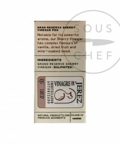 Belazu Reserva Sherry Vinegar 250ml Ingredients