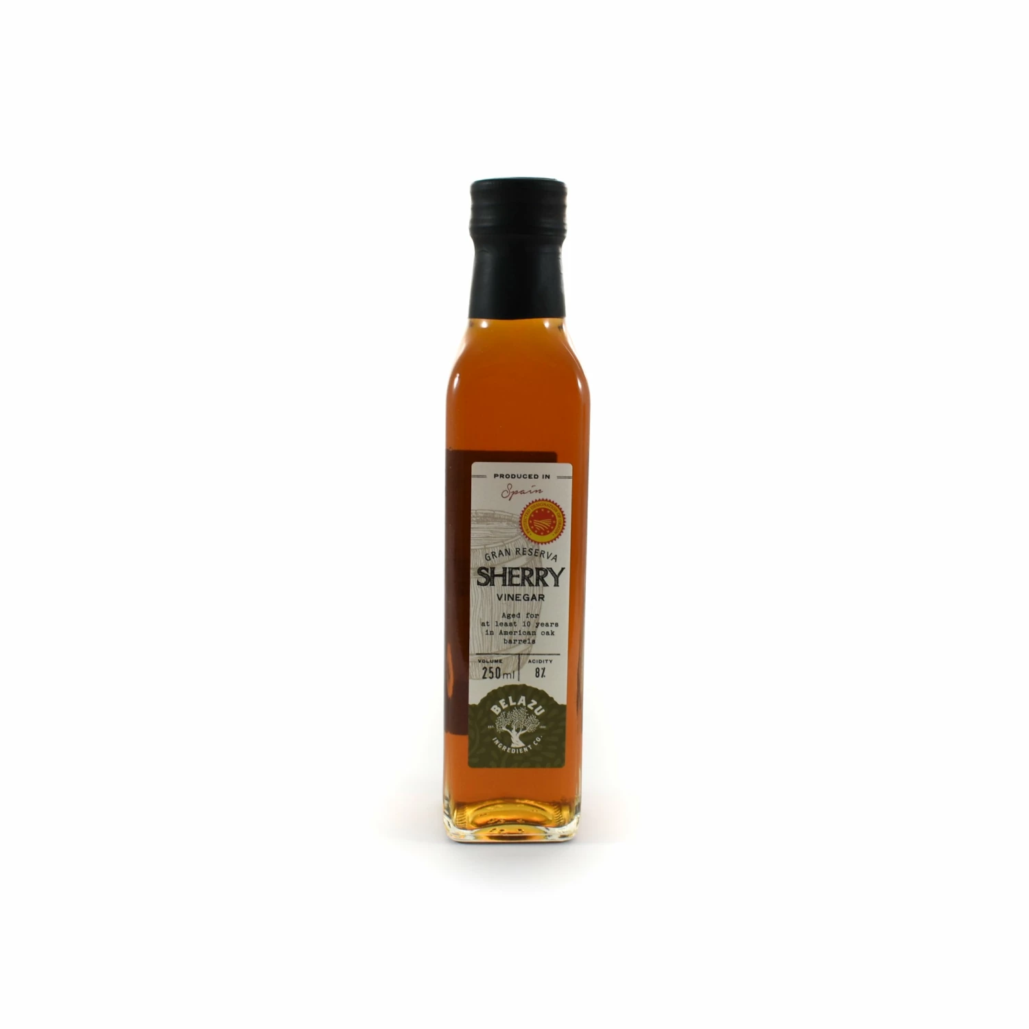Belazu Reserva Sherry Vinegar 250ml Ingredients 3 Belazu Reserva Sherry Vinegar 250ml Ingredients