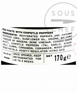 Belazu Smoked Chilli Harissa 170g Ingredients