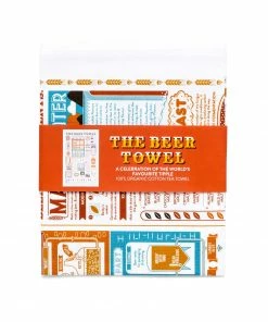Stuart Gardiner Beer Guide Tea Towel Kitchen Linen