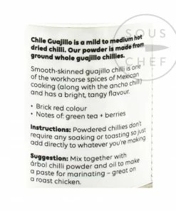 Cool Chile Co Guajillo Powder 60g 7 Cool Chile Co Guajillo Powder 60g