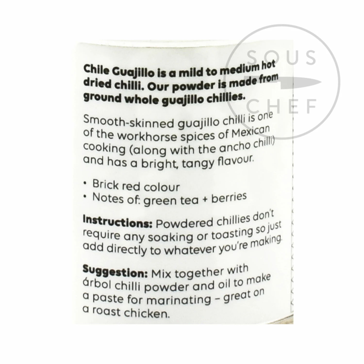 Cool Chile Co Guajillo Powder 60g 5 Cool Chile Co Guajillo Powder 60g