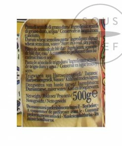 Dolce & Gabbana Gragnano IGP Gnocchi Sardi 500g Ingredients