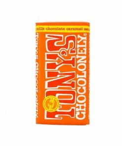 Tony's Chocolonely Milk Chocolate Caramel & Sea Salt 180g Ingredients