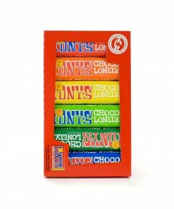 Tony's Chocolonely Chocolate Rainbow Tasting Pack (6 X 47/50g)