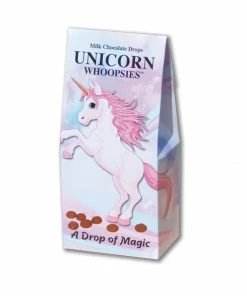 Unicorns And Dinosaurs Unicorn Whoopsies - Milk Chocolate Drops 100g