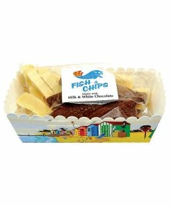 Chocolate Novelties Chocolate Fish & Chips 125g Ingredients