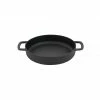 Combekk Sous-Chef Black Recycled Cast Iron Frying Pan 24cm Cookware