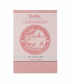 Coucke Camembert Tea Towel Kitchen Linen
