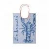 Coucke Kitchen Clothing The Blue Lobster French Seafood Bib 2 Coucke Kitchen Clothing The Blue Lobster French Seafood Bib