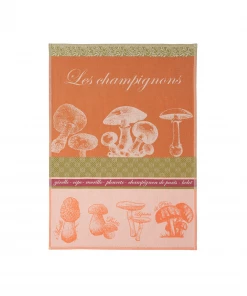 Coucke French Tea Towel - Mushrooms