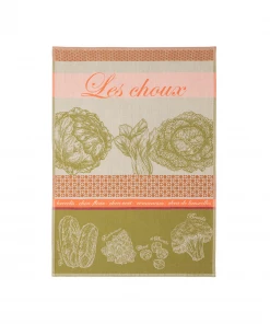 Coucke French Tea Towel - Lettuce