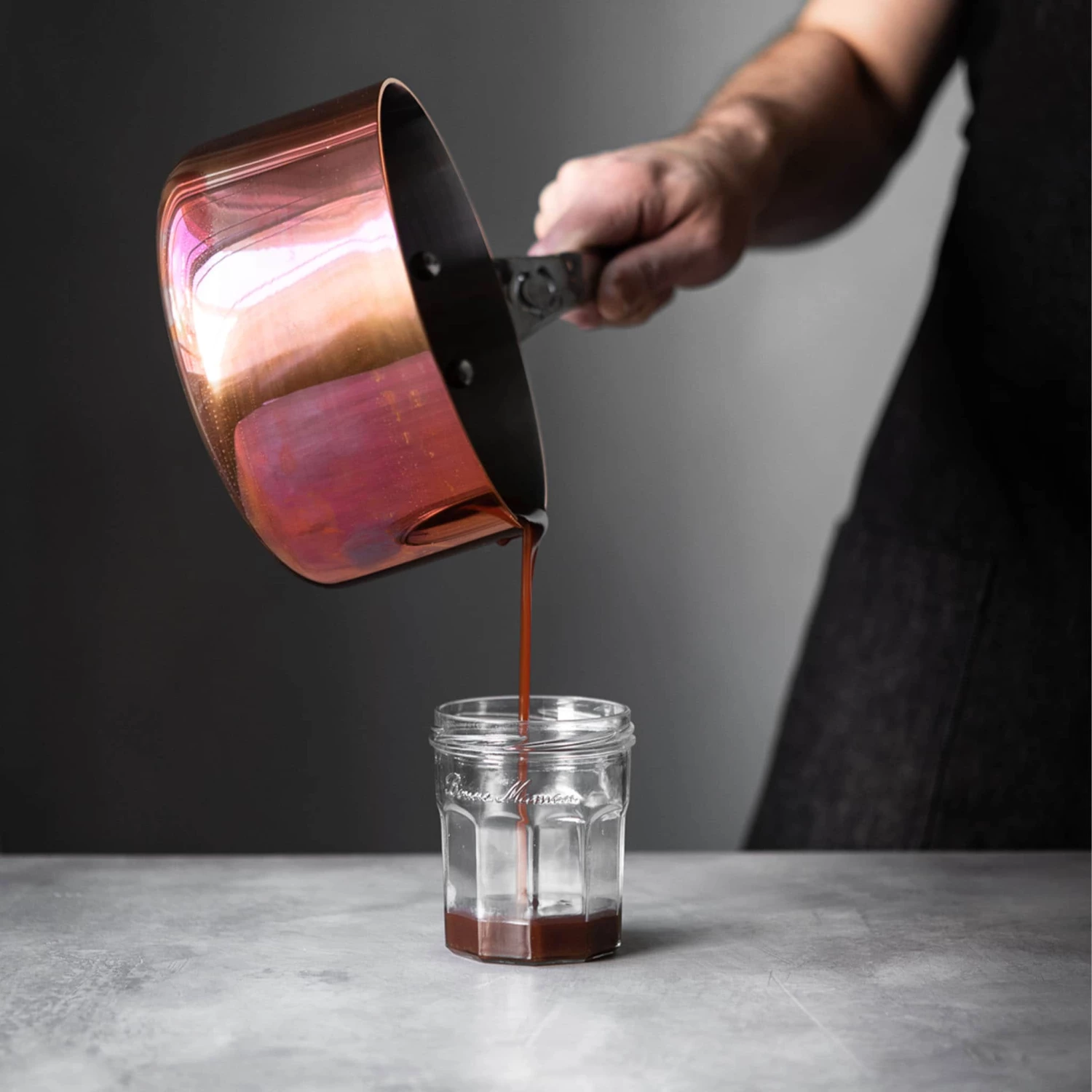 De Buyer Inocuivre Copper Saucepan With Stainless Steel Handle Cookware 4 De Buyer Inocuivre Copper Saucepan With Stainless Steel Handle Cookware