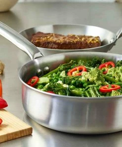 De Buyer Alchimy Saute Pan - Straight Cookware