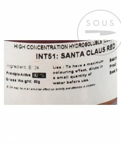Deco Relief Intense Santa Claus Red Food Colour 50g