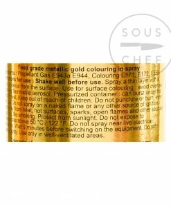 Deco Relief Ingredients Edible Gold Spray 300ml